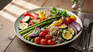 Como Manter uma Rotina Alimentar Anti-inflamatória para uma Pele Mais Calma. A alimentação exerce influência direta sobre o equilíbrio da