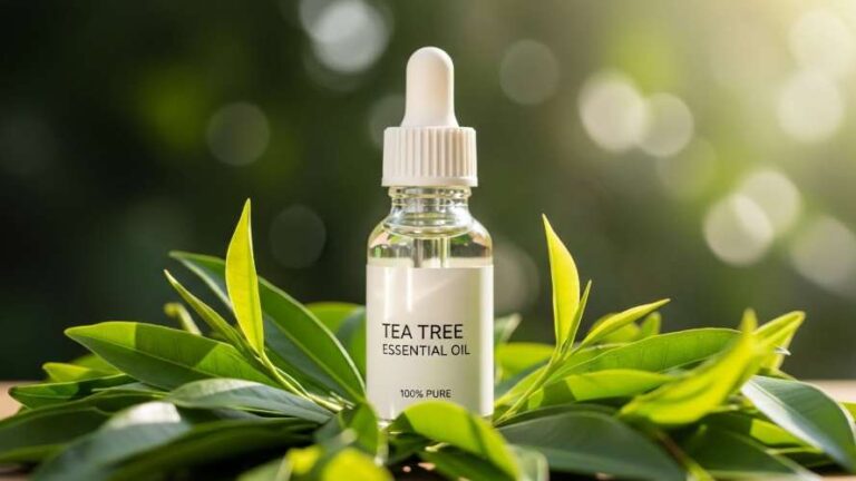 O óleo essencial de tea tree (melaleuca) é um dos ativos naturais mais respeitados no universo do skincare vegano e consciente.
