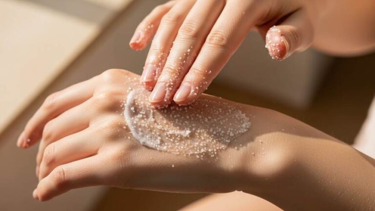 A esfoliação das mãos é um cuidado simples, porém extremamente eficaz, capaz de transformar a textura da pele, melhorar a aparência