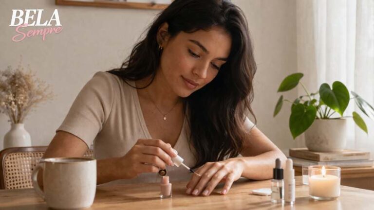 Cuidar das unhas como pausa