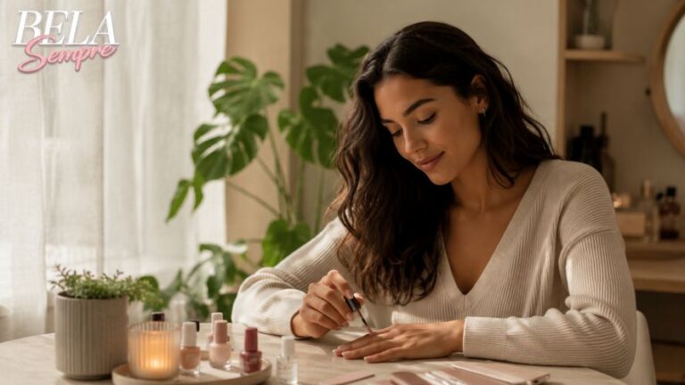 Descubra como transformar o ritual de fazer as unhas em casa em um momento de autocuidado, presença e bem-estar.